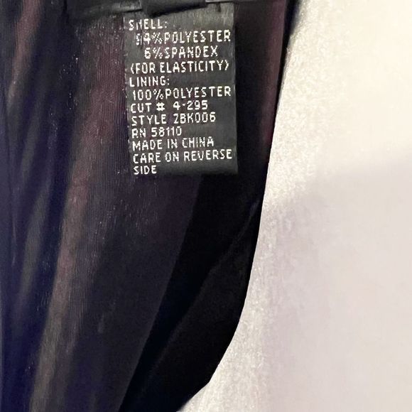 Vintage y2k David Meister Cocktail Dress, Size 12 - Picture 4 of 6